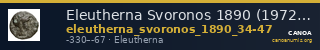 Eleutherna Svoronos 1890 (1972) 34-47 — CANOA