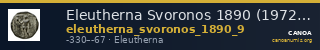 Eleutherna Svoronos 1890 (1972) 9 — CANOA