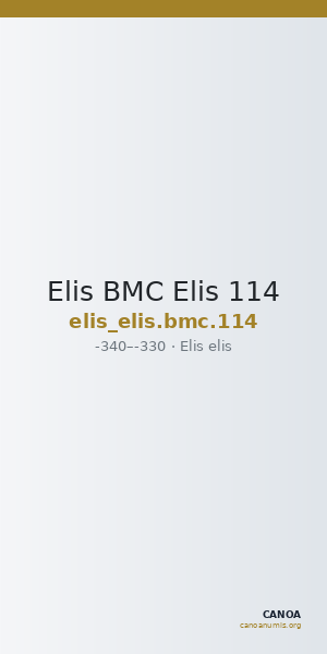 Elis BMC Elis 114 — CANOA