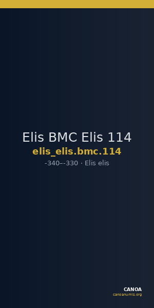 Elis BMC Elis 114 — CANOA