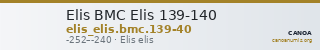 Elis BMC Elis 139-140 — CANOA