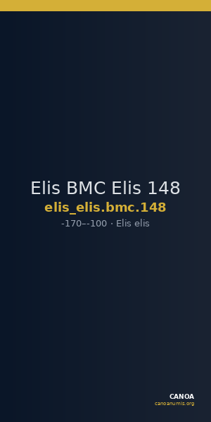 Elis BMC Elis 148 — CANOA