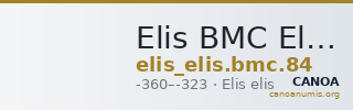 Elis BMC Elis 84 — CANOA