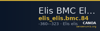 Elis BMC Elis 84 — CANOA