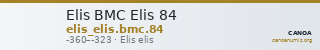 Elis BMC Elis 84 — CANOA