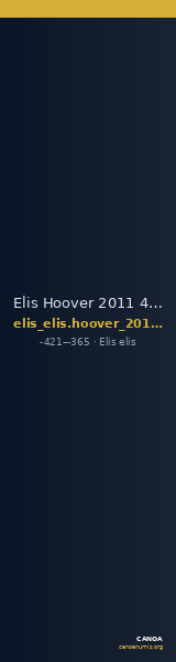 Elis Hoover 2011 491 — CANOA