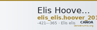 Elis Hoover 2011 491 — CANOA
