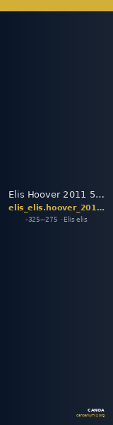 Elis Hoover 2011 533 — CANOA