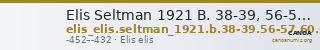 Elis Seltman 1921 B. 38-39, 56-57, 60, 68-70, Pl. VIII.4 — CANOA