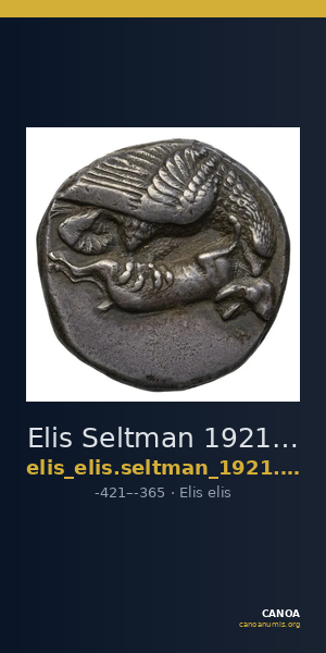 Elis Seltman 1921 E. 141-144; Pl. VIII.15-16 — CANOA