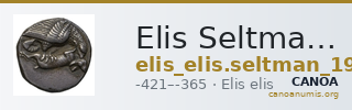 Elis Seltman 1921 E. 141-144; Pl. VIII.15-16 — CANOA