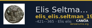 Elis Seltman 1921 E. 148-160, Pl. VIII.19-20, 22-23 — CANOA
