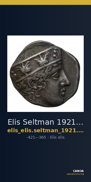 Elis Seltman 1921 E1. 242-289, Pl. XII.3-5 — CANOA