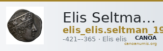 Elis Seltman 1921 E1. 242-289, Pl. XII.3-5 — CANOA