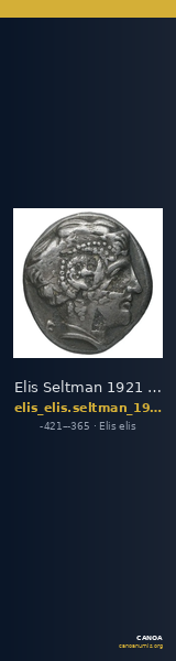 Elis Seltman 1921 E2. 290-294, 301-304, Pl. XII.-9 — CANOA