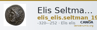 Elis Seltman 1921 J. 214-K.239 — CANOA