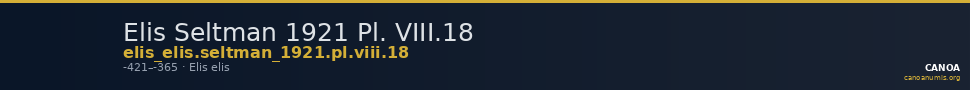 Elis Seltman 1921 Pl. VIII.18 — CANOA