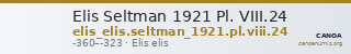 Elis Seltman 1921 Pl. VIII.24 — CANOA