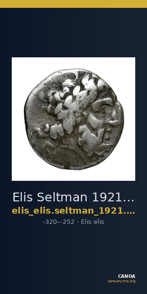 Elis Seltman 1921 Pl. VIII.30 — CANOA