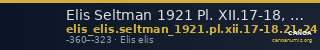 Elis Seltman 1921 Pl. XII.17-18, 21-24 — CANOA