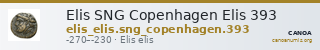 Elis SNG Copenhagen Elis 393 — CANOA