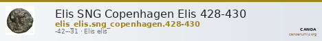 Elis SNG Copenhagen Elis 428-430 — CANOA