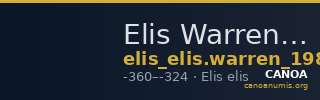Elis Warren 1989 43 — CANOA