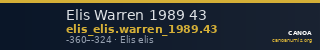 Elis Warren 1989 43 — CANOA