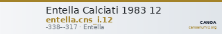 Entella Calciati 1983 12 — CANOA