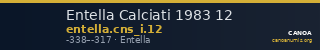 Entella Calciati 1983 12 — CANOA