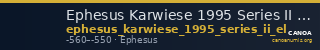 Ephesus Karwiese 1995 Series II electrum — CANOA