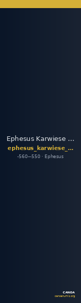 Ephesus Karwiese 1995 Series II silver — CANOA