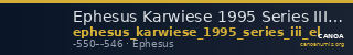 Ephesus Karwiese 1995 Series III electrum — CANOA