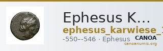 Ephesus Karwiese 1995 Series III silver — CANOA