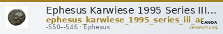 Ephesus Karwiese 1995 Series III silver — CANOA