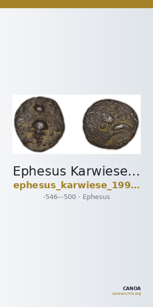 Ephesus Karwiese 1995 Series IV — CANOA
