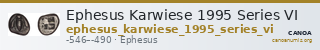 Ephesus Karwiese 1995 Series VI — CANOA