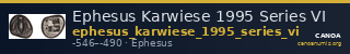 Ephesus Karwiese 1995 Series VI — CANOA