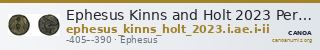 Ephesus Kinns and Holt 2023 Period I, AE I-II — CANOA