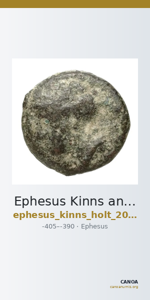Ephesus Kinns and Holt 2023 Period I, AE III — CANOA