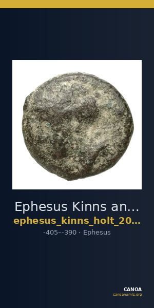 Ephesus Kinns and Holt 2023 Period I, AE III — CANOA
