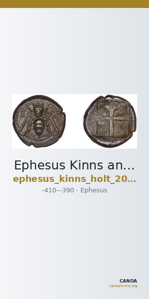 Ephesus Kinns and Holt 2023 Period I, AR I-II — CANOA