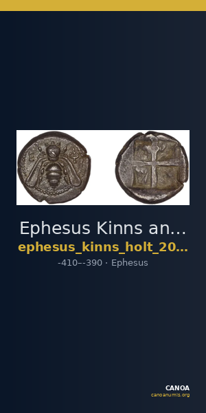 Ephesus Kinns and Holt 2023 Period I, AR I-II — CANOA