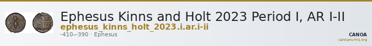 Ephesus Kinns and Holt 2023 Period I, AR I-II — CANOA