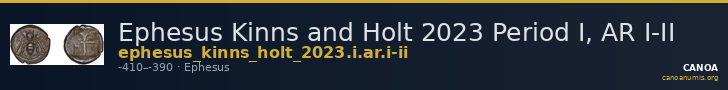 Ephesus Kinns and Holt 2023 Period I, AR I-II — CANOA