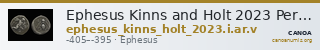 Ephesus Kinns and Holt 2023 Period I, AR V — CANOA