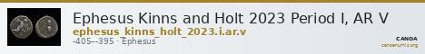 Ephesus Kinns and Holt 2023 Period I, AR V — CANOA