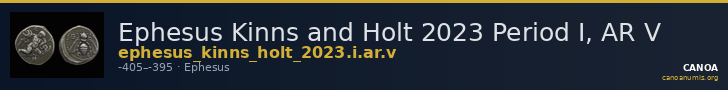 Ephesus Kinns and Holt 2023 Period I, AR V — CANOA