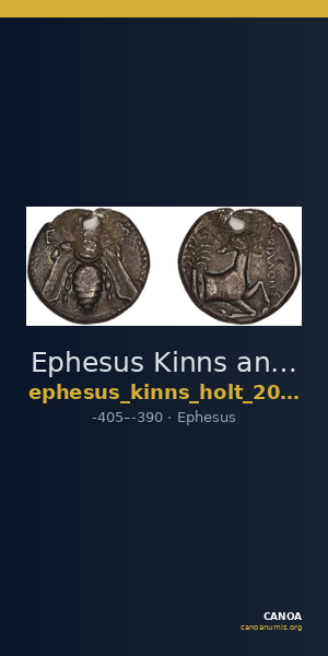 Ephesus Kinns and Holt 2023 Period I, AR VII — CANOA