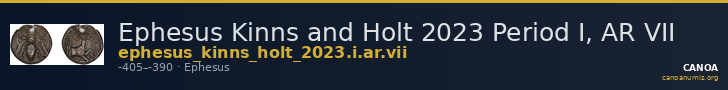 Ephesus Kinns and Holt 2023 Period I, AR VII — CANOA